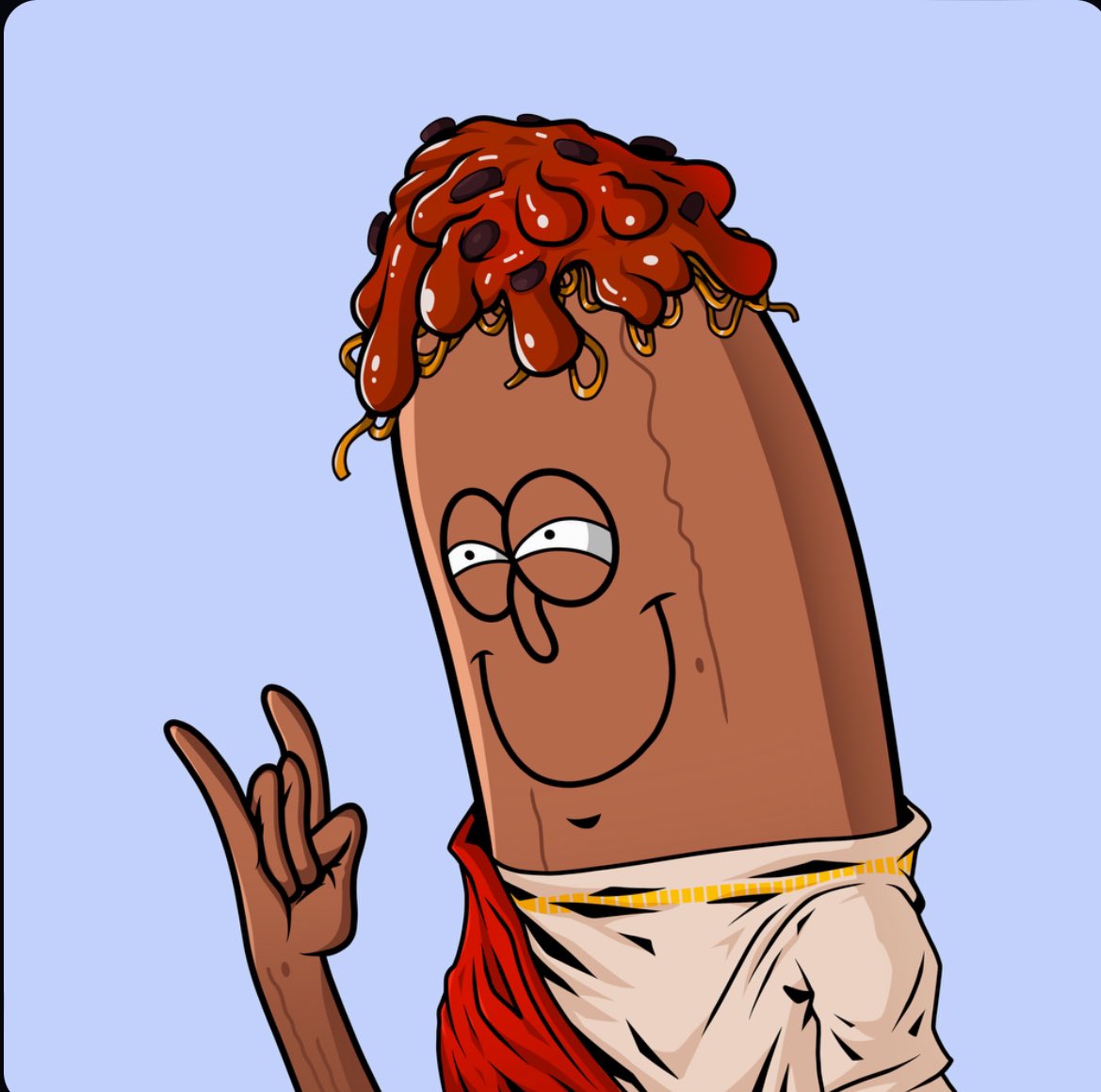 godphanter's tweet image. Ehhhh! Italian glizzy found on da floor!  Fuggedaboutit! 

@SeilamisNFT #GetForked