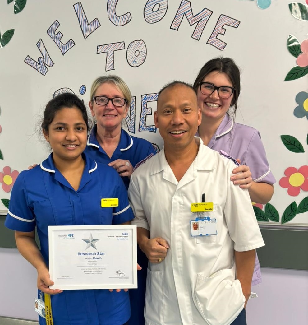 NCA Research NHS (@ncaresearchnhs) on Twitter photo A big thank you to our double Research Stars of the Month <a href="/RochdaleCO_NHS/">Rochdale Care Organisation</a>, <a href="/PioneerWard/">Pioneer Ward</a> & the Day Surgery Unit. These teams gave fantastic support to an intensive 1-week study into patient reported outcomes in recovery, postoperative pain and pain relief after day case surgery A big thank you to our double Research Stars of the Month <a href="/RochdaleCO_NHS/">Rochdale Care Organisation</a>, <a href="/PioneerWard/">Pioneer Ward</a> & the Day Surgery Unit. These teams gave fantastic support to an intensive 1-week study into patient reported outcomes in recovery, postoperative pain and pain relief after day case surgery