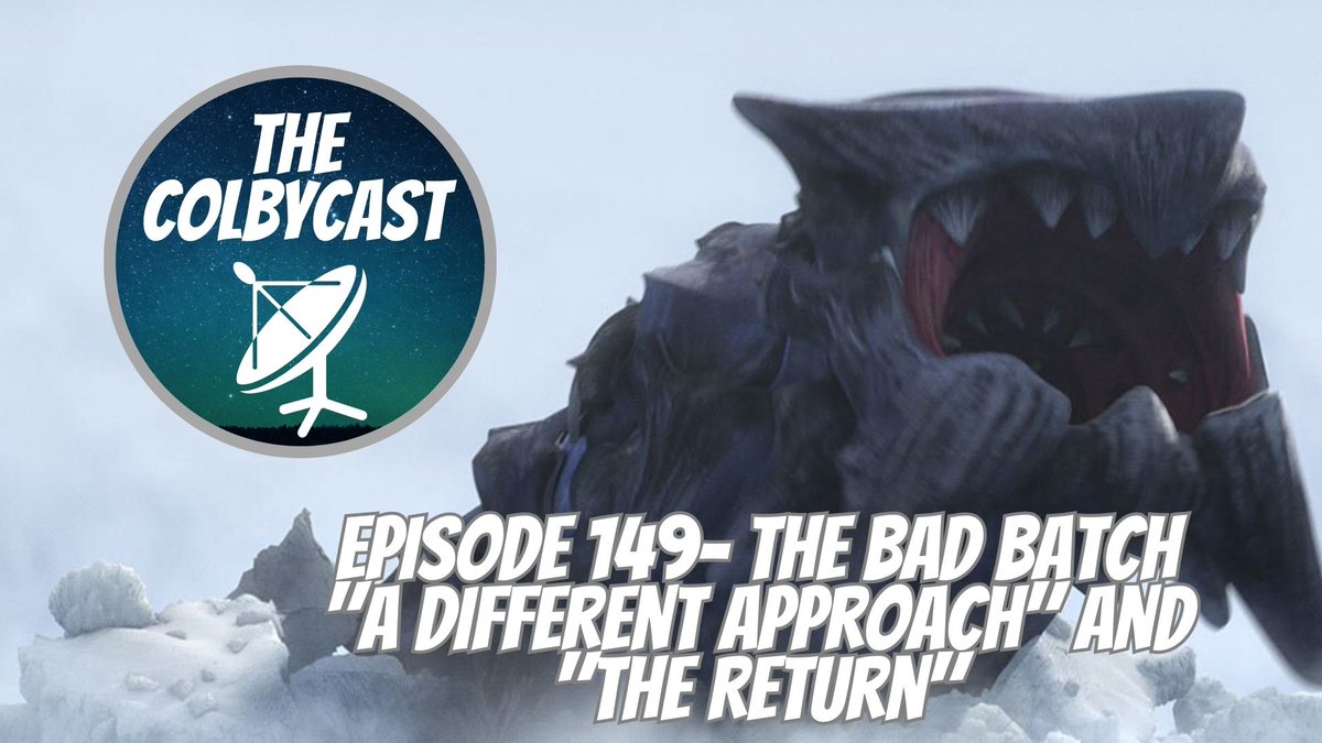 Join me, @RossHollebon, and @rebelbasecard for a deep dive into #TheBadBatch 'A Different Approach' and 'The Return'. This is your place for community and conversation about pop culture and storytelling! Listen Here: tinyurl.com/mr42edmd