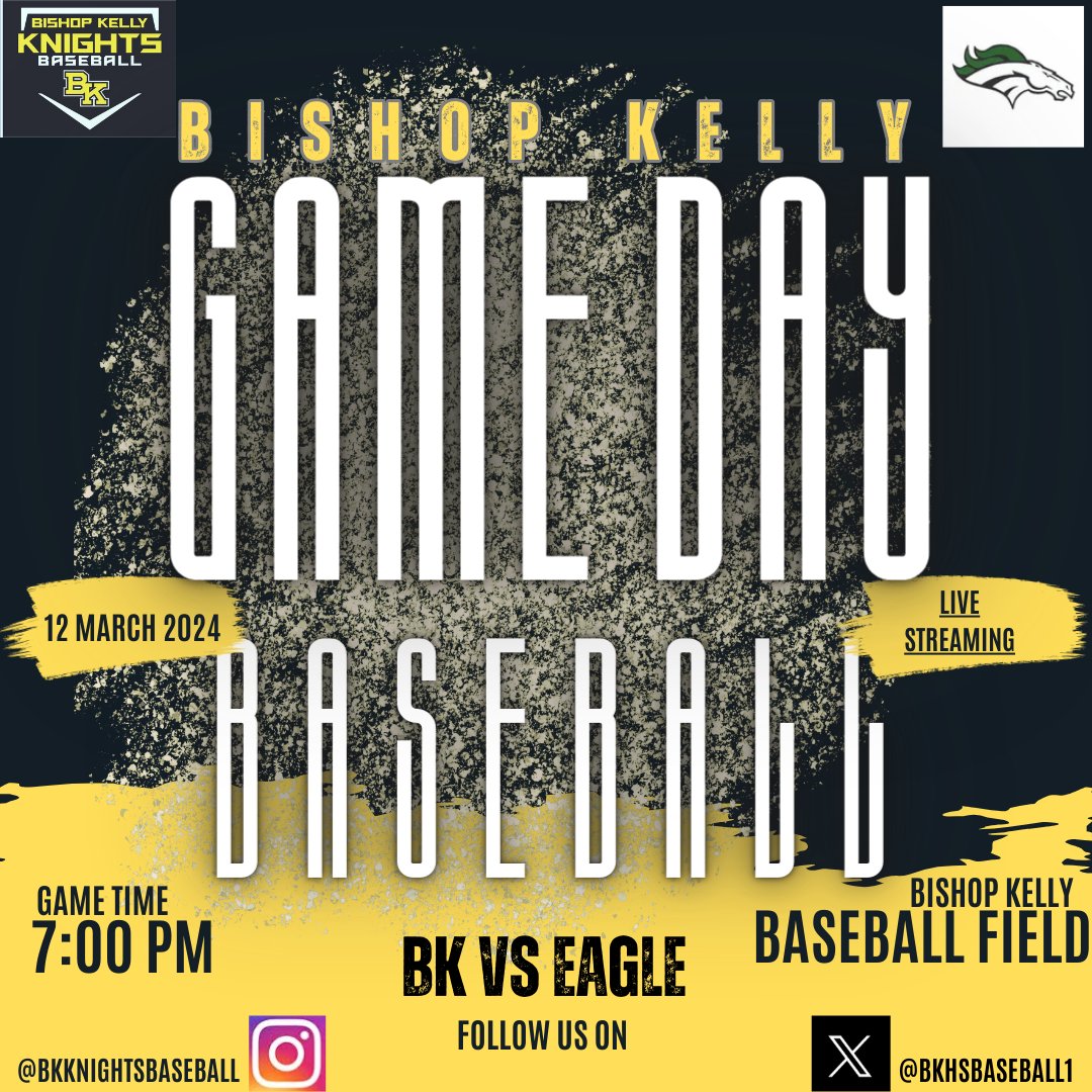 Home game vs Eagle 7:00pm #GoKnights