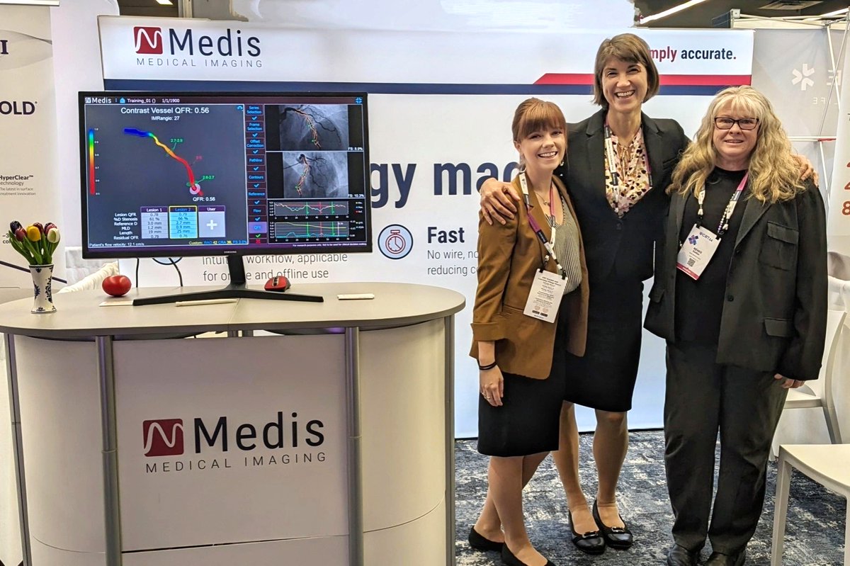 What an awesome weekend at #CRT24! Three days full of interesting sessions, insightful conversations and of course tons of fun and laughter ❤️ Thanks to everyone who stopped by to chat with us and learn about how #QFR is transforming the future of patient care! ❤️ @MedisImaging