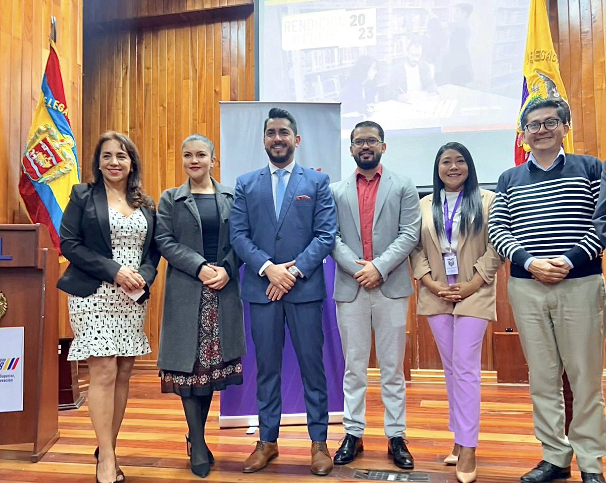 Dirección Zonal 7 de <a href="/PlanificacionEc/">Sec. A dmin Pública y Planificación</a> participó en eventos de rendición de cuentas institucional 2023 de @ObrasPublicasEc, <a href="/AgriculturaEc/">Agricultura, Ganadería y Pesca Ecuador 🇪🇨</a>, <a href="/AgrocalidadZ7/">Agrocalidad Zona 7</a>, <a href="/EduSuperiorEc/">Viceministerio de Educación Superior</a> y <a href="/MAATE_Zonal7/">Dirección Zonal 7 MAATE</a> - Zona 7, en cumplimiento del proceso de transparencia en la gestión pública.

#ElNuevoEcuador