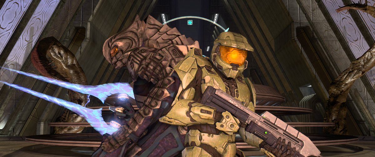 UberNick's tweet photo. This is still the hardest image in Halo history. https://t.co/0dGfk7cmT7