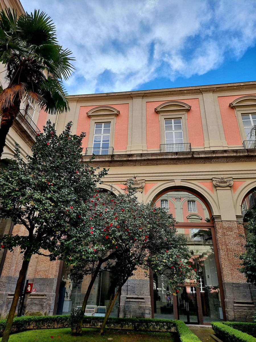 Il cielo è poesia nel Giardino delle Camelie del #MANN...