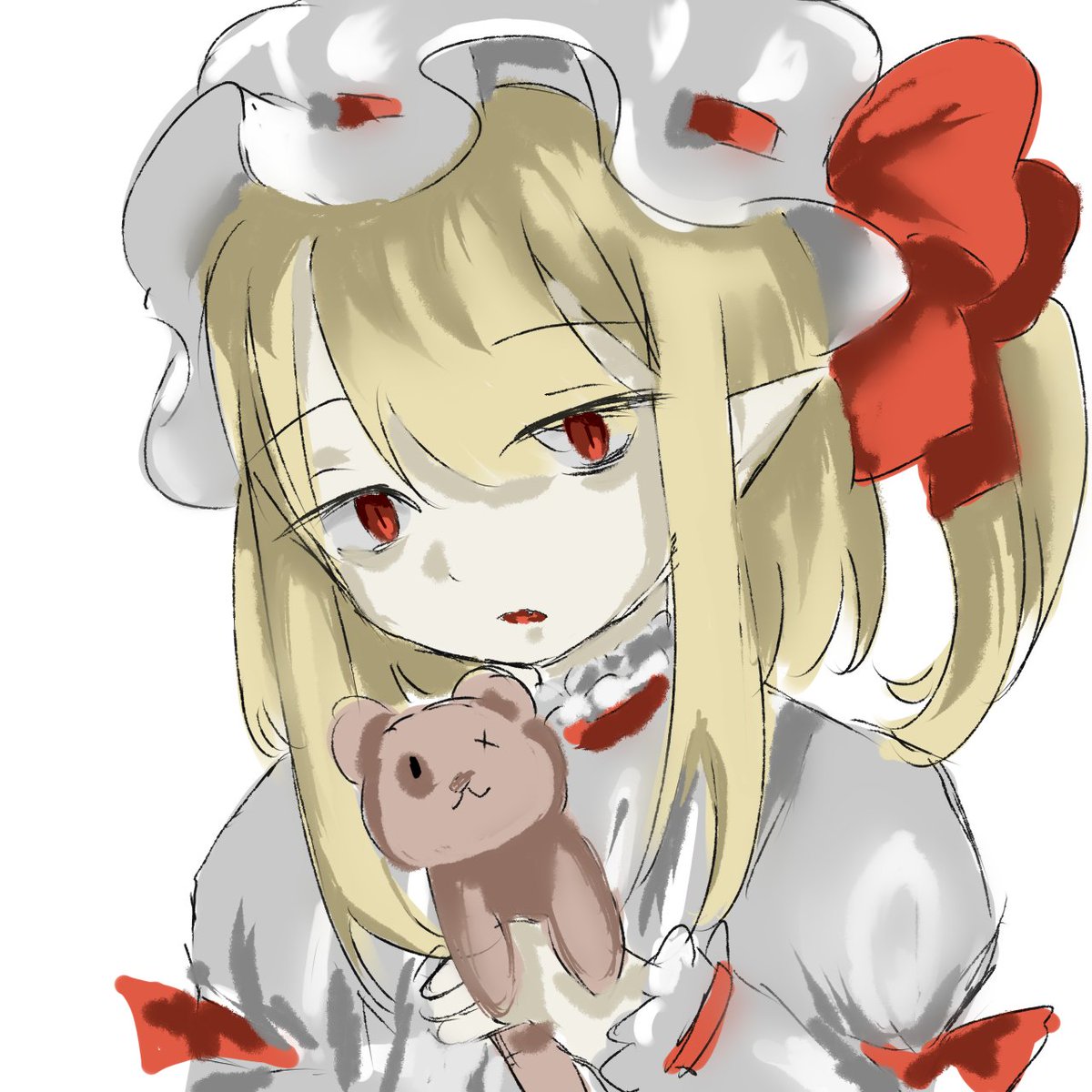 Wing41987253's tweet photo. #東方Project 芙兰的摸鱼 https://t.co/5TsZu1es8k