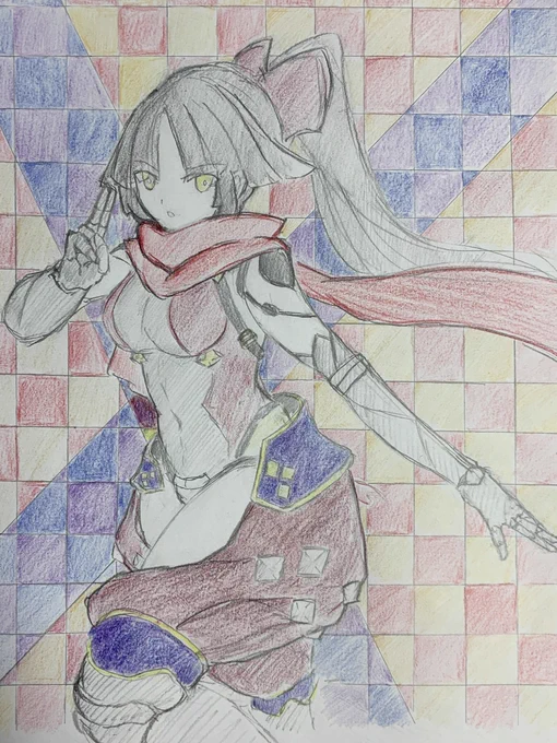 #同じキャラで初めて描いたのと最後に描いたのを比較4年前→今年の1月こう見ると結構頑張ってきたんだなって…まだまだ上手くなれるよう頑張ります!! 