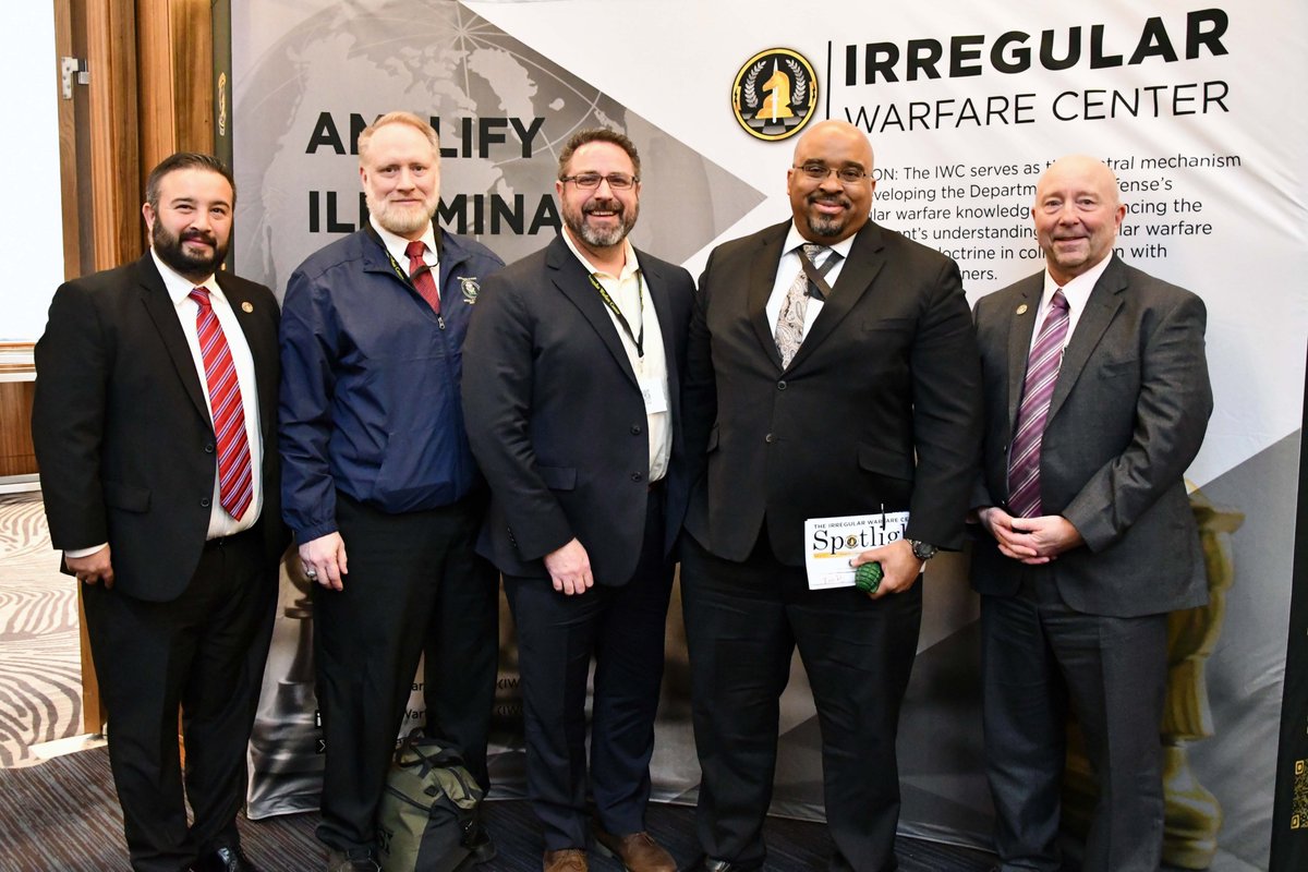 IrregularWarCtr's tweet photo. With Day 1 of our Irregular Warfare Center (IWC) Community of Interest Symposium (IWCCOIS) officially in the books, we’d like to take a moment to highlight all of Monday's panels.
#IWC #Irregularwarfarecenter #Irregularwarfare #IWCCOIS #IWCFAN https://t.co/wtprnwp1Ef
