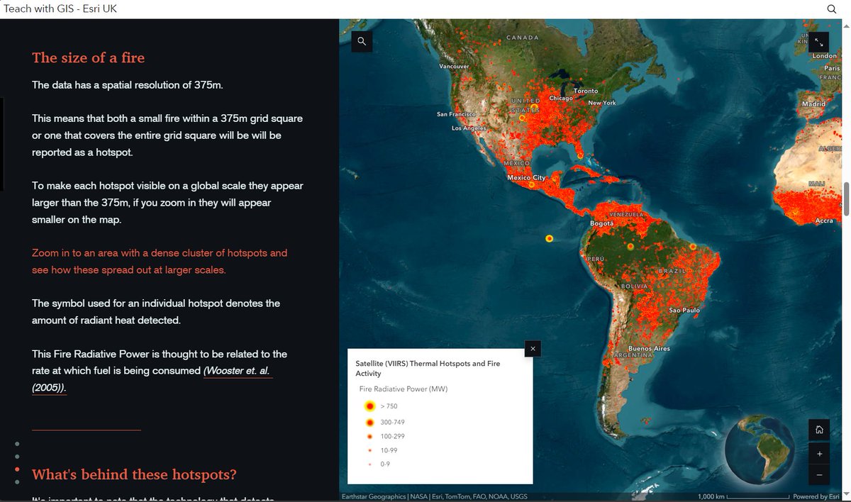 A nice section on this in our Storymap on Observing Hazards With Thermal Hotspots teachwithgis.co.uk/apps/c4f84433e…