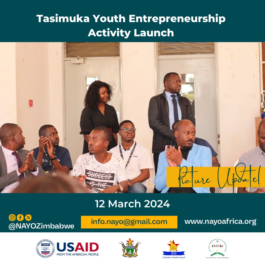 📍Tasimuka Youth Entrepreneurship Activity roars into life! #LeaveNoYouthBehind