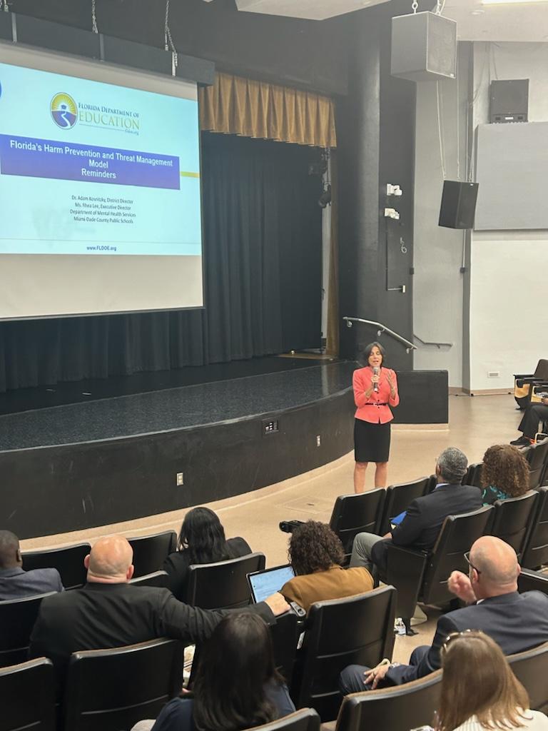 M-DCPS - Mental Health Services (@mdcps_mhs) on Twitter photo Prevention and early intervention is key to supporting student's social, emotional and mental well-being. Pleased to help launch the #MDCPSUpstander Initiative and share Threat Management updates at this week's Principal's Scaled Leadership. #YourBestChoiceMDCPS <a href="/MDCPS/">Miami-Dade Schools</a> Prevention and early intervention is key to supporting student's social, emotional and mental well-being. Pleased to help launch the #MDCPSUpstander Initiative and share Threat Management updates at this week's Principal's Scaled Leadership. #YourBestChoiceMDCPS <a href="/MDCPS/">Miami-Dade Schools</a>