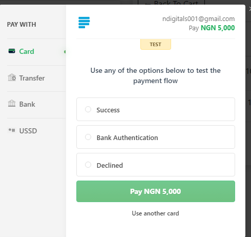 Ndigitals001's tweet photo. APIs APIs APIs.
So I learnt how to use Paystack API to process checkout transactions. I used pure docs and no video, I feel proud๐คญ. Will be sharing the project I worked on soon.
#buildinpublic #paystack #API #paystackAPI https://t.co/qDlbInQ8cC