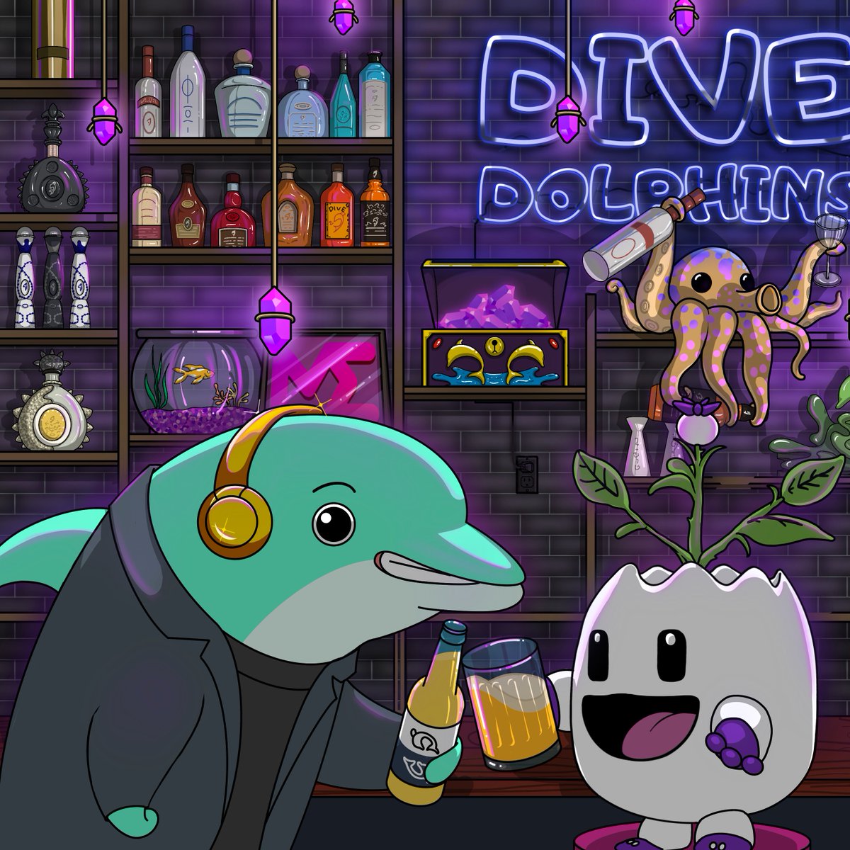 Coming to your favorite launchpad soon

<a href="/DiveDolphinsNFT/">Dive Dolphins</a> 🍻 <a href="/MagicEden/">Magic Eden 🪄</a> 

🔔 on for updates