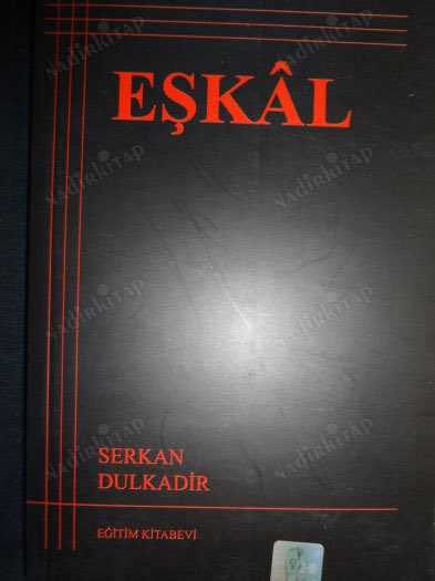 İlk kitabımız EŞKAL… sahaflarda bulabilirsiniz….