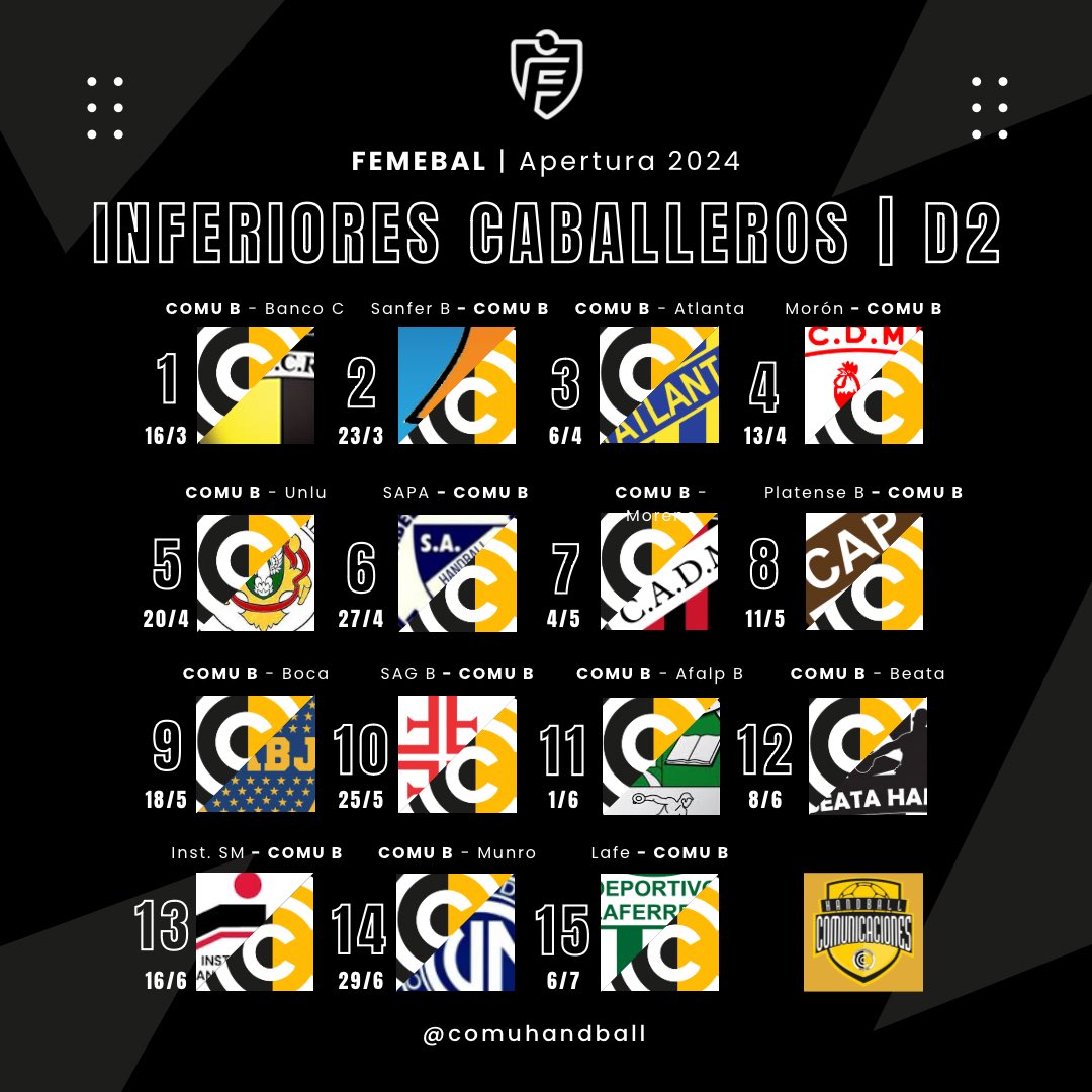 Comu Handball tweet media