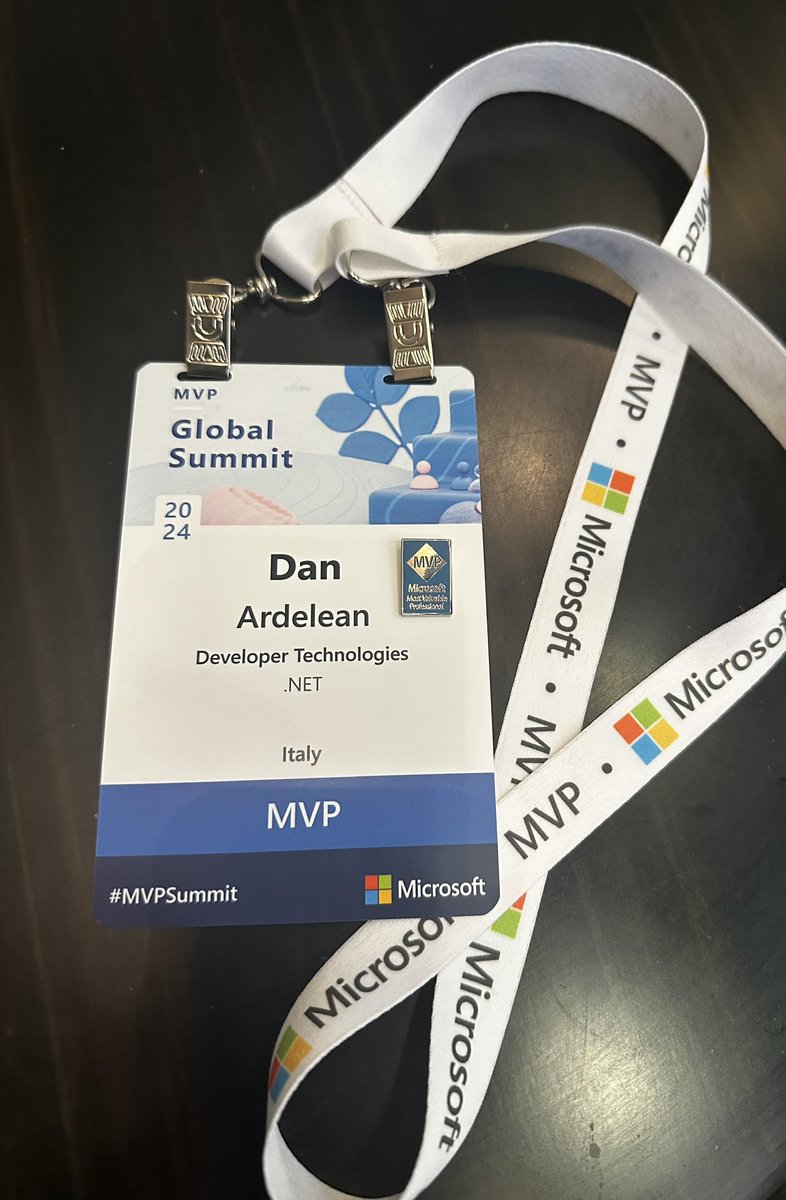 Waited for this one year Really excited for content and the people I will get to meet Let the fun begin #MVPSummit #MVPBuzz cc @MVPAward