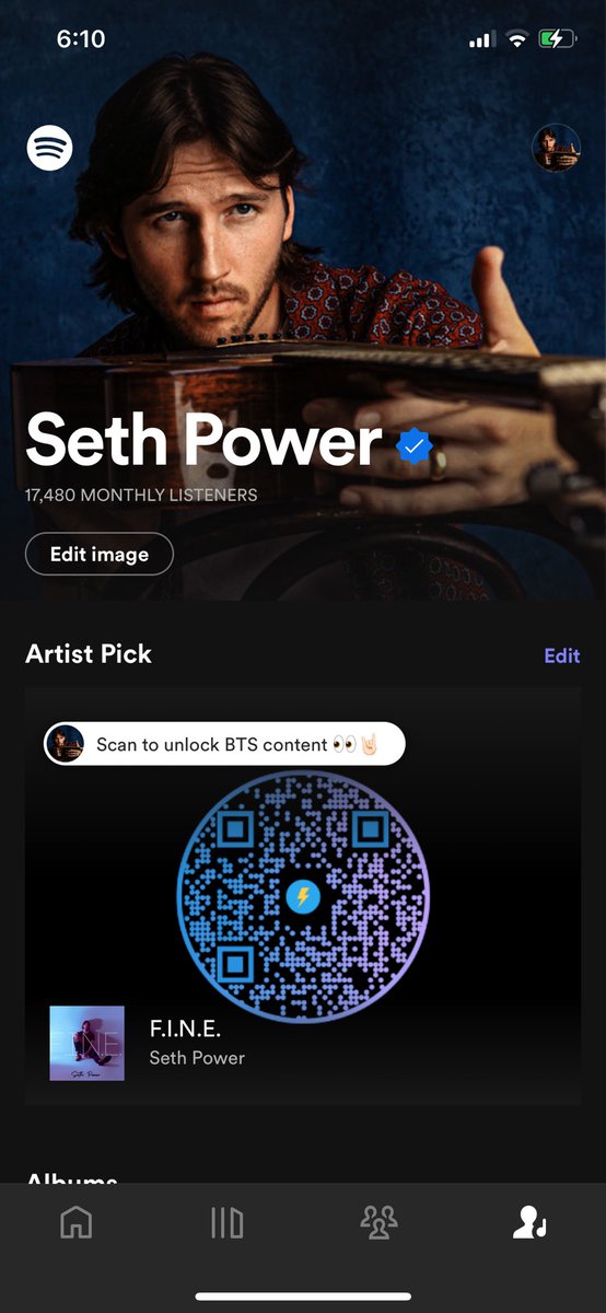 Check out this use case. Exclusive content attached to a branded QR code (made on Tribly). - Seamlessly onboards fans into my tribe from anywhere (online or IRL) - Rewards them immediately Plus, I own the data and have two ways to contact them now: private chat and email.…