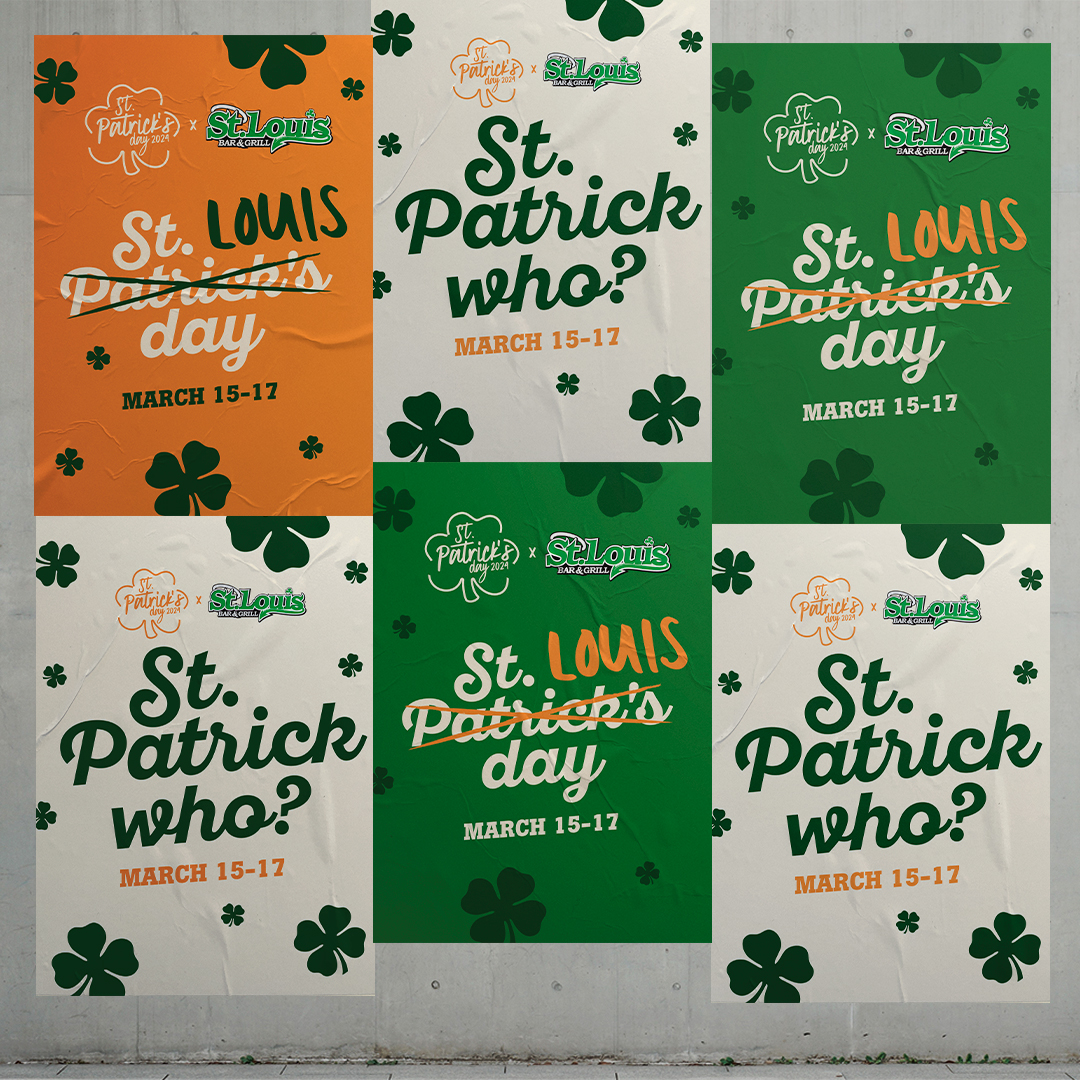 This holiday was made for us Saints. 🍀 Party with us all weekend long! March 15th - 17th. Feeling lucky? Enter for a chance to win a Jameson & Guinness prize pack (valued at $1100). Test your luck → stlouiswings.com/stpatricksday/