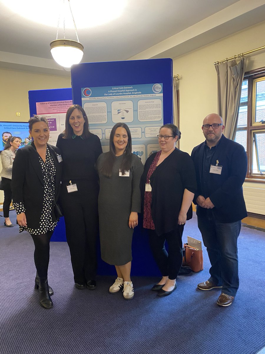 Delighted to accompany our CCO ANP team to the National Critical Care Outreach conference today. Suzie Smith CNM2 presented the Nurses Perspective of the CCO team. @NursingOlol @AdrianCleary101 @ainedav