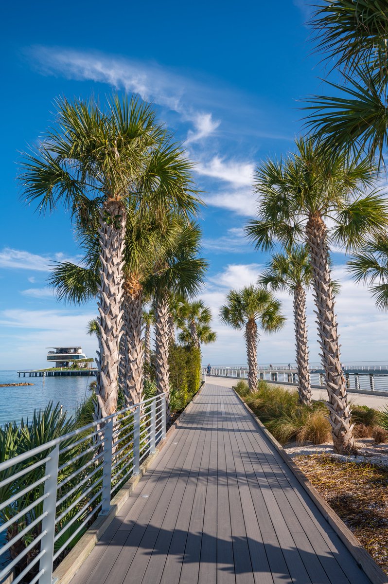 VisitSPC's tweet photo. It's another one of those picture-PIERfect days in The Sunshine City! Where are you enjoying this beautful weather in the destination? ☀️🌴 #StPetePier #StPete #Florida https://t.co/yGCt4gaWwA