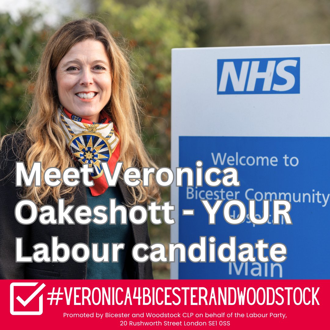 Our area needs change. Whether it’s the hard-working but under-resourced GP surgery in Woodstock, the challenges people face to find a decent home and pay their mortgage, or the congestion in Bicester, there is so much to turn around. #BicesterandWoodstock #Labour