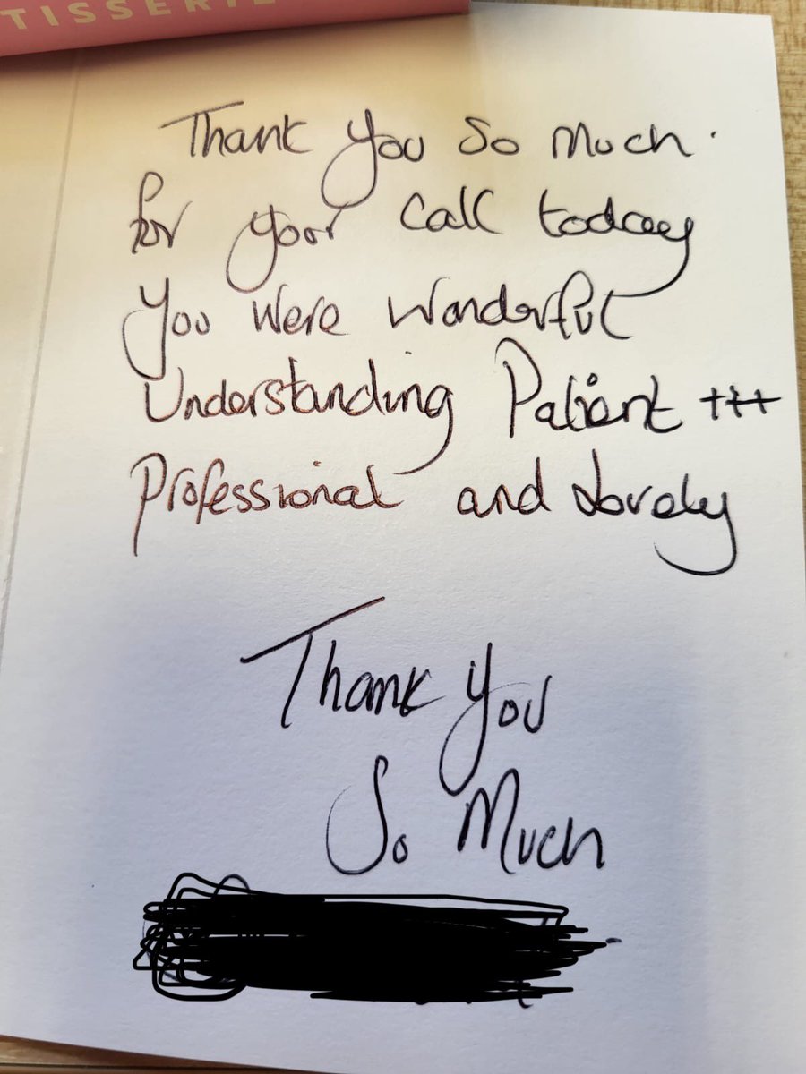 Lovely feedback for Cathy on our team today. Always good to know that we are appreciated even at a really difficult time. @Nnamdinhs @StockportNHS @ColoCNS_SNHSFT @StockportPtExp @hatchell_karen @bowelcanceruk @michmdavies