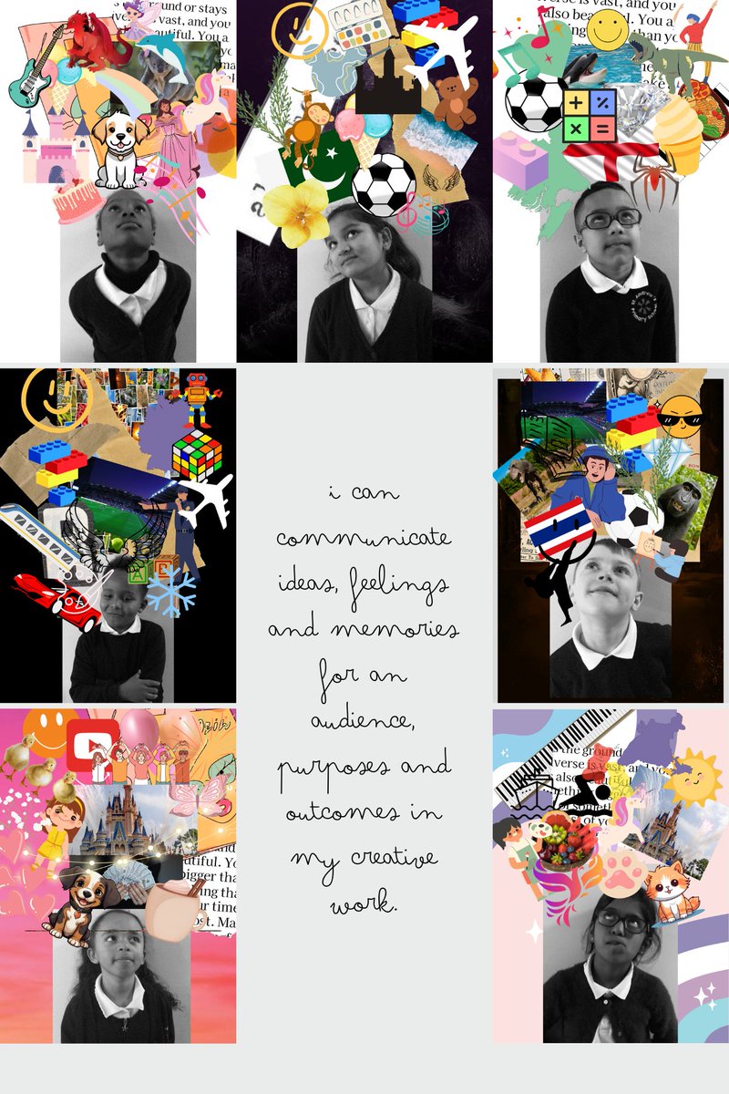 MissCorner1's tweet image. P h o t o g r a p h y

This afternoon year 2 used their photography, digital and creative skills to express their feelings, memories and things that they love and made it into a piece of art.
@5tAndrews @sapsyear2 @MissEvansj