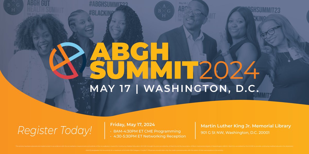 Join us in Washington, D.C. for the ABGH Summit 2024! Don't miss this CME event centered on #healthequity before it sells out! Where: Martin Luther King Memorial Library / Washington, D.C. When: Friday, May 17, 2024/8AM-4:30PM ET CME/ 4:30-5:30PM ET Reception 🔗…