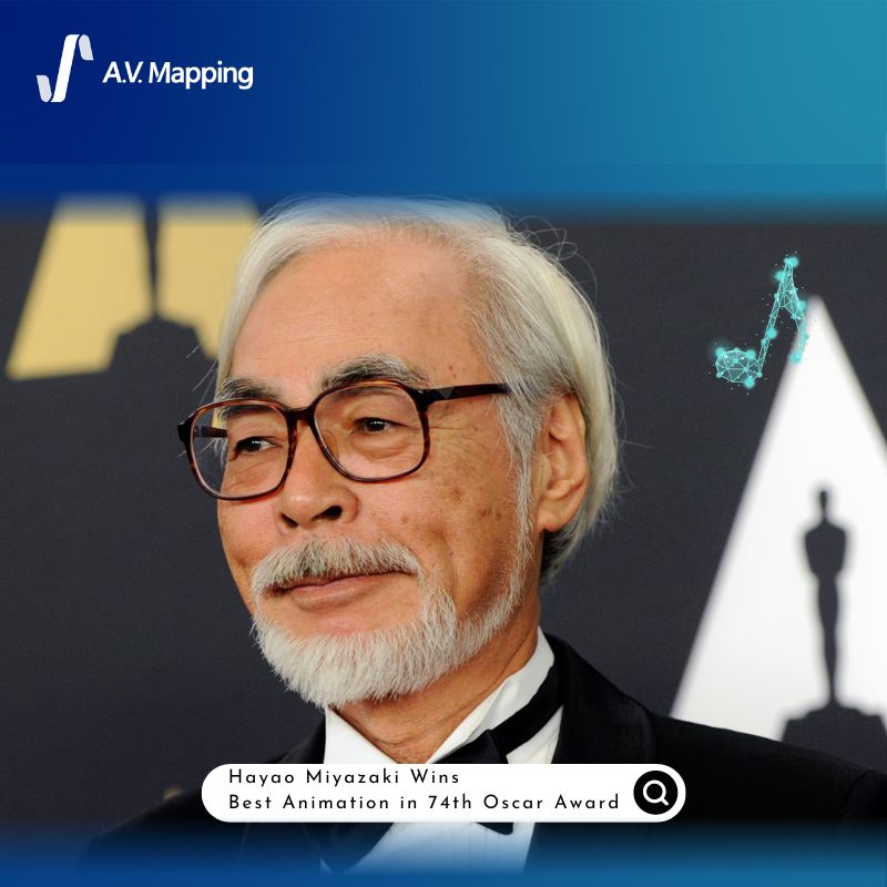 avmapping's tweet photo. 83-year-old #Hayao #Miyazaki was honored with the Best #Animation award for his film "The Heron and the Boy".
#Oscar #HayaoMiyazaki #BestAnimation #TheHeronandtheboy #SpirtedAway,"#AVMapping #Oscar2024 #filmmaker #videoedits #licensedmusic #music #musician #videoproduction https://t.co/qB6wsmNyKo