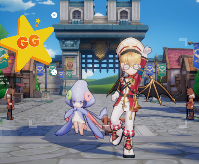 Sanidadyn's tweet photo. Bom dia pessoal acabamos de adquirir o traje do evento com 100 Fichas Poring está aí nossa foto com a senhorita Sedora Informo que hoje não haverá Live.

#Ragnarok #RagnarokOrigin #ROO #MMORPG #Vencemo #bomdia https://t.co/8CEPnzUA1i
