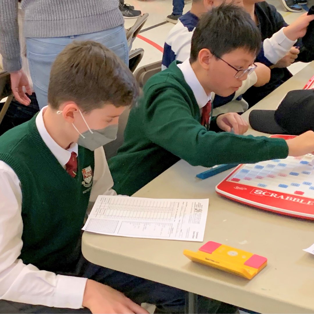 bayviewglen's tweet photo. Congratulations to our exceptional Prep students who showcased their Scrabble skills at the Toronto School Scrabble Championship last week🏆🔠A triumphant display of linguistic talent at Bayview Glen!
#BVG2024 #BVGLeadingEdge #BVGPrep https://t.co/aQk54xPRs3 https://t.co/rRyogXbgkH