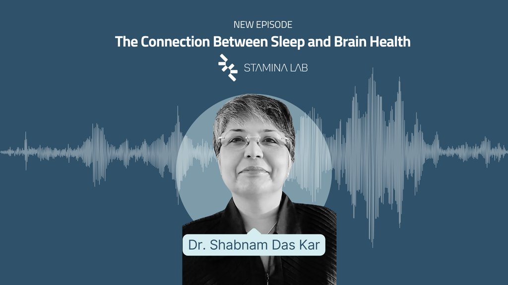 The circadian rhythm is of paramount importance when it comes to not only getting better sleep, but our overall well being. Today on the Stamina Lab podcast, founder Glen Lubbert is joined by Dr. Das Kar to talk all things circadian rhythm. Listen here: staminalab.io/the-connection…