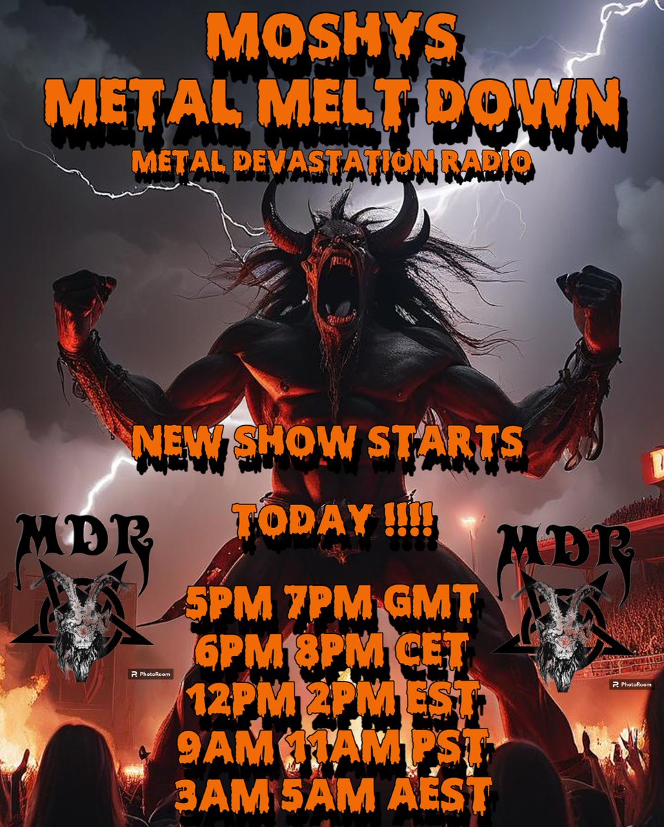 On Todays First Moshys Metal Melt Down I will be Playing The New Track From  Down ‘N’ Out - Headspace So Make Sure To Listen In At 5 PM gmt metaldevastationradio.com