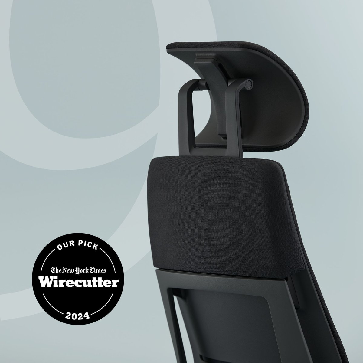 For the ninth year in a row, Steelcase Gesture has been selected as New York Times Wirecutter's Best Office Chair pick. If the third time is the charm, what do you call the ninth time?  Shop Gesture now: bit.ly/3TwRWsq #officechair #bestofficechair
