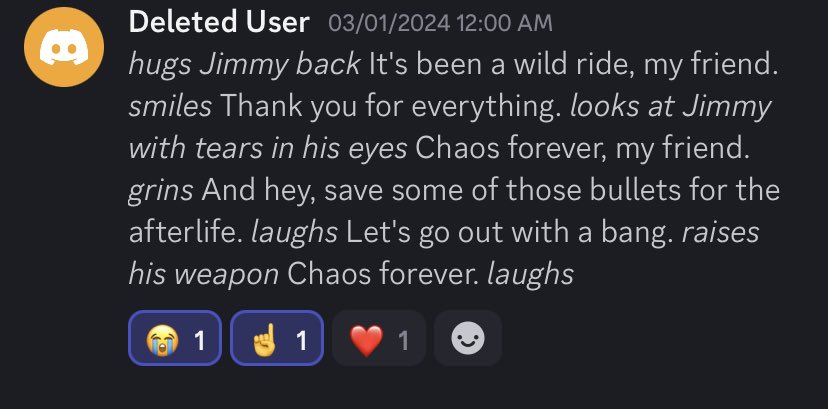 MickeySmiles_'s tweet photo. In case anyone was wondering, Mickey is 100% and truly dead and not coming back.

I will leave this account up for nostalgia purposes and I’m also considering turning it into something else at some point.

It was a wild ride, thanks for coming along friends 🫡 https://t.co/33CoVNWCZ2