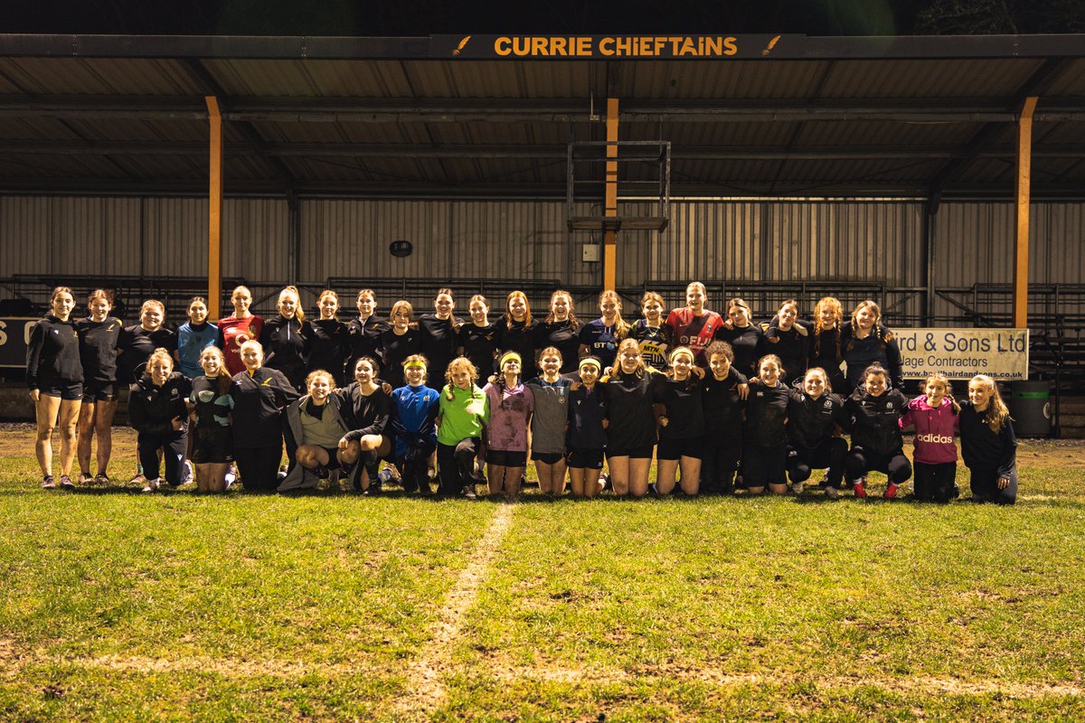 Scottish Rugby (@scotlandteam) on Twitter photo Thanks for having us, <a href="/CurrieWomenRC/">Currie Women’s Rugby Club</a> 🤝
A pleasure to see all the hard work going into Women and Girls' rugby at the club.
#AsOne Thanks for having us, <a href="/CurrieWomenRC/">Currie Women’s Rugby Club</a> 🤝
A pleasure to see all the hard work going into Women and Girls' rugby at the club.
#AsOne