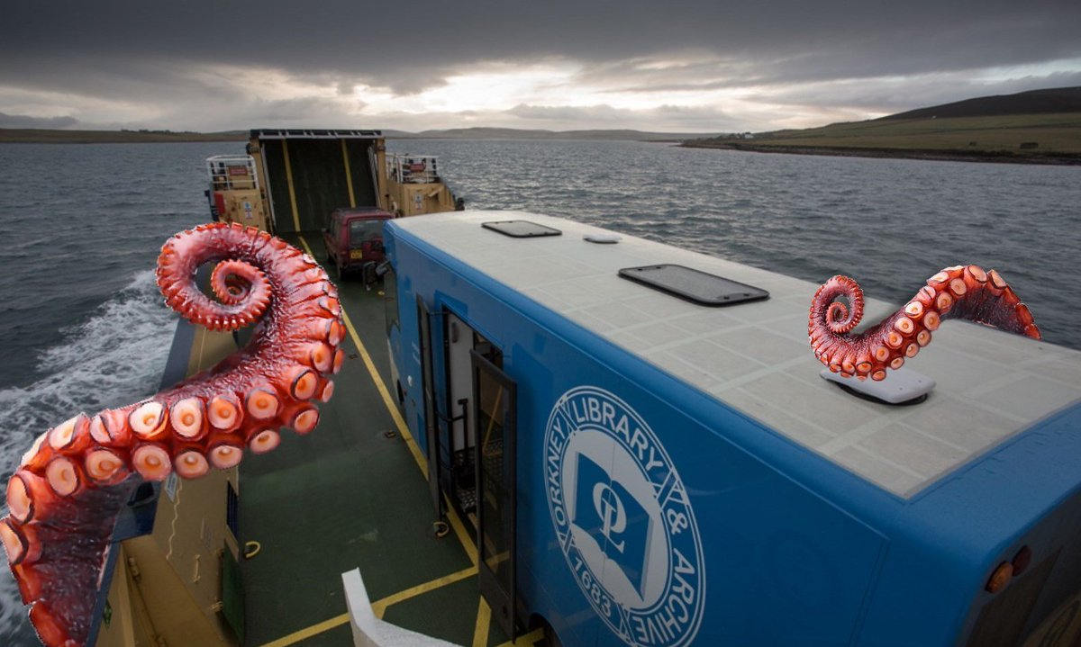 OrkneyLibrary's tweet image. Like many amateur photographers, we do occasionally experiment with editing.