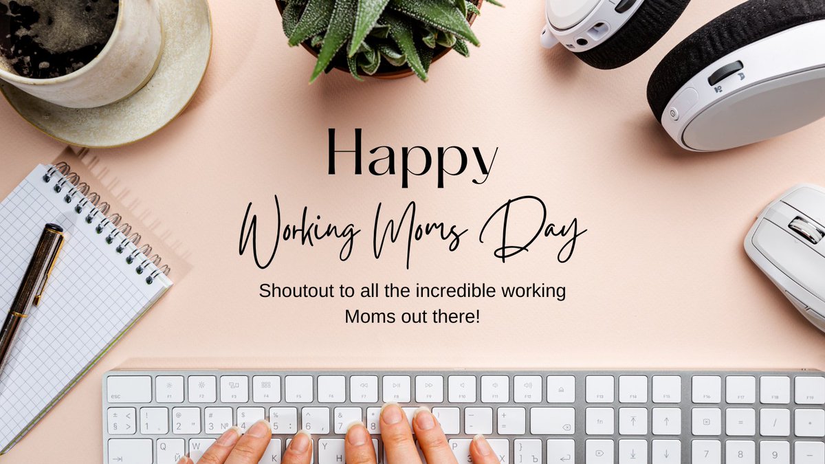 Shoutout to all the incredible working moms out there! 💼👩‍💼 Today, we celebrate your strength, resilience, and unwavering dedication to both your careers and families. You are unstoppable! 💪❤️ #WorkingMomsDay #MomBoss #CareerAndFamily #StrengthInMotherhood