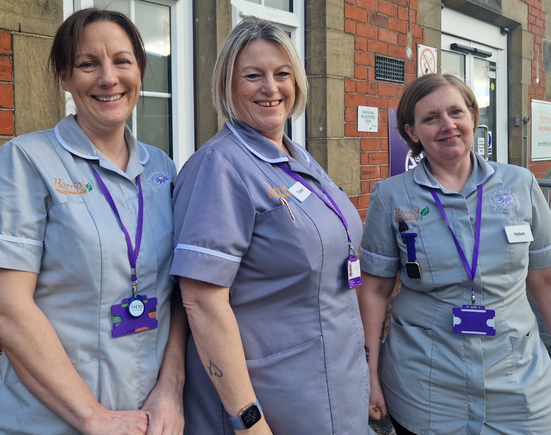 Join our team at Herriot Hospice@The Lambert 💭 👩‍⚕️ Hospice Nurse: bit.ly/LambertNurse 👨‍⚕️ Healthcare Assistant: bit.ly/LambertHCA 🥰Children & Young People's Bereavement Support Volunteer: bit.ly/CYP_Volunteer 👨‍🎓 Student counsellor placement: email adults@justb.org.uk