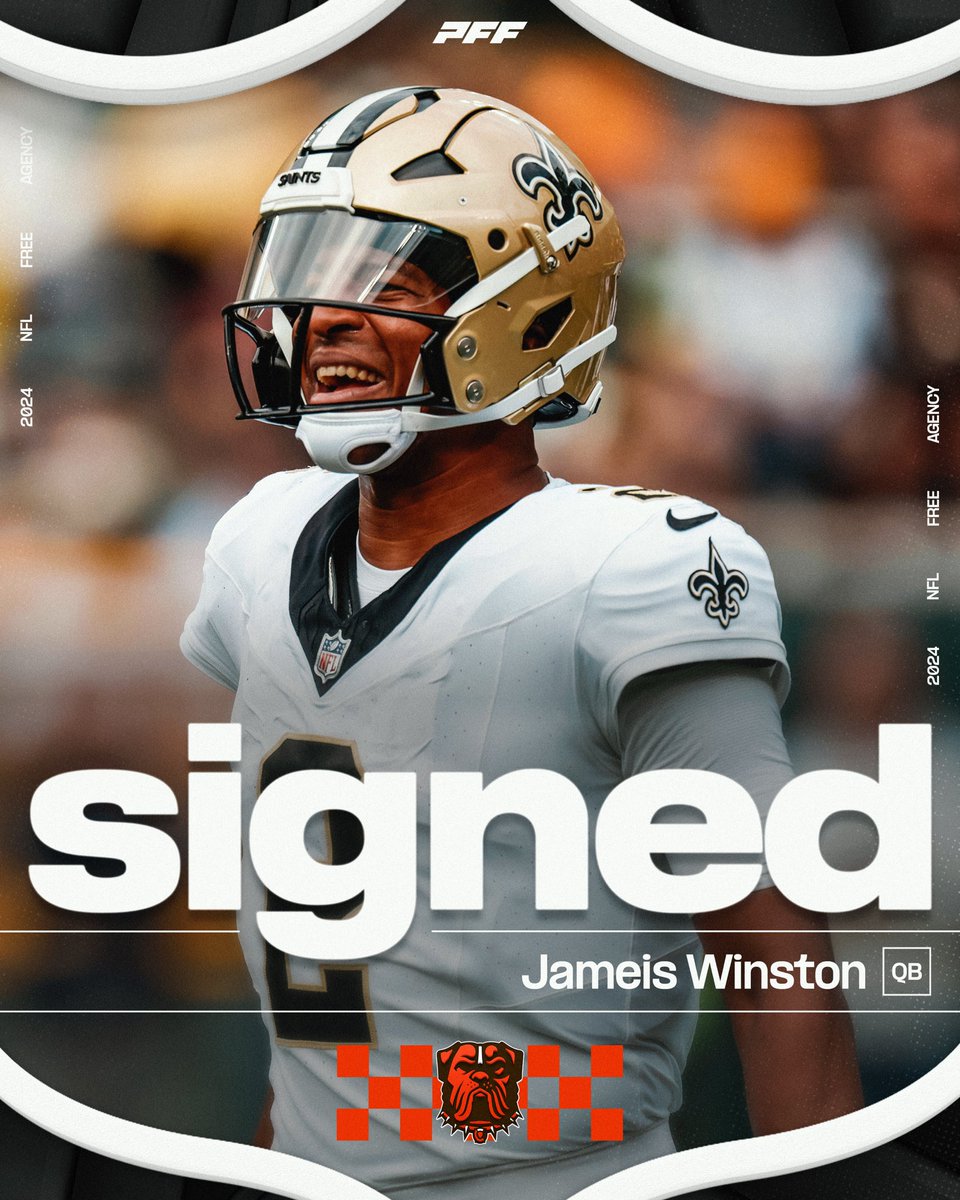 Jameis Winston is signing a 1-year deal worth up to $8.7M with the Browns, per <a href="/Schultz_Report/">Jordan Schultz</a>