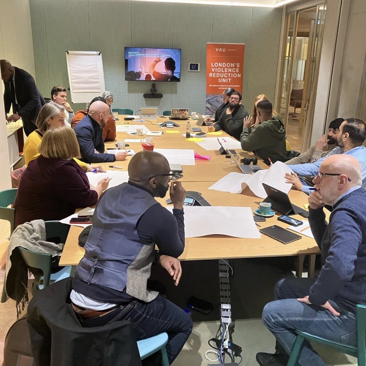 An amazing honour to chair the inaugural London's Violence Reduction Unit Multi Faith Network’s, Core Steering Group meeting. Bringing together different faith groups, focusing on a strategic plan on how the @LDN_VRU can help support the Multi Faith Networks vision across London