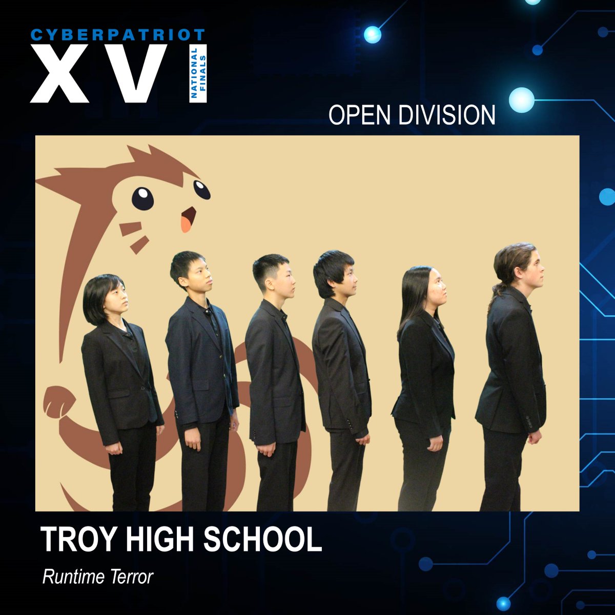 A round of applause for our next two Open Division teams competing at CP-XVI National Finals - We have Killer Queen from Rock Canyon High School (Highlands Ranch, CO) and Runtime Terror from Troy High School (Fullerton, CA). #CPXVIFinals