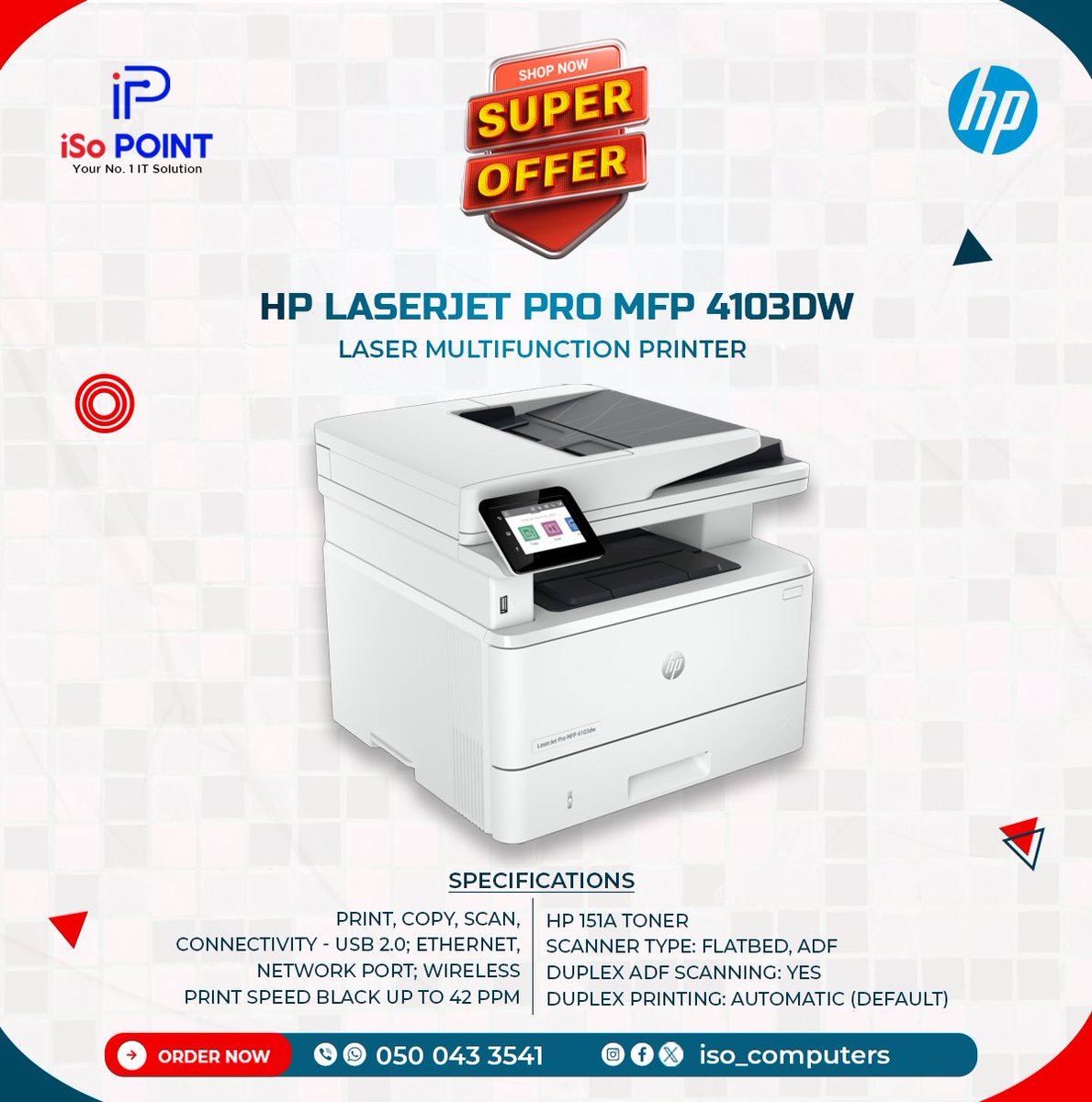 iso_computers's tweet photo. ‼️ Super Sales ‼️ 
Exclusive sales at affordable prices 
Print, scan, copy, and fax produce high-quality results and print and scan from your phone.  
GHS 6,032.00
#Rebecca #Oscars2024 #FirstLady #twilight #telecel #iso_computers #enokay #BreakingNews https://t.co/wec65qA8Xs