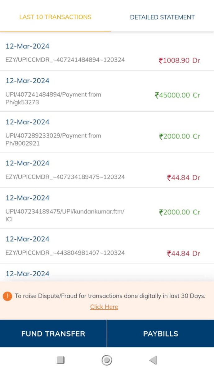 Abhay_Engr's tweet photo. @AnilSinghvi_ @ZeeBusiness @deepdbhandari @RBI @FinMinIndia @nsitharaman @ICICIBank
दुकानदार तो सिर्फ बिल अमाउंट का ट्रांस्फर देख रहा है ग्राहक के स्क्रीन पे, और अपना खाता देखे तो उसमे भी पुरे पैसे आ रहे, लेकिन फिर बैंक  तुरंत Rupay CC UPI transfer पे 2.25% का MDR चार्ज काट रहीहै https://t.co/9Y0StbTiyi
