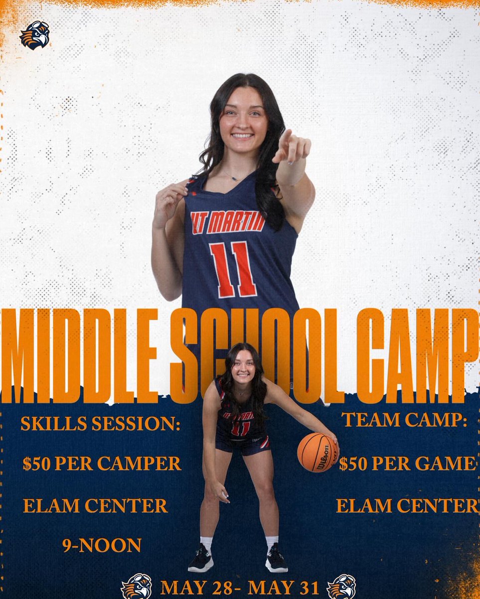 🚨Attention Middle School Coaches🚨 We are getting ready for camp this summer, here is the link to sign your team up! ⬇️ forms.gle/wVjJMCWSQ1ESSk… Link for individual skills camp sign up: secure.touchnet.com/C21608_ustores… *this is for boys and girls teams*