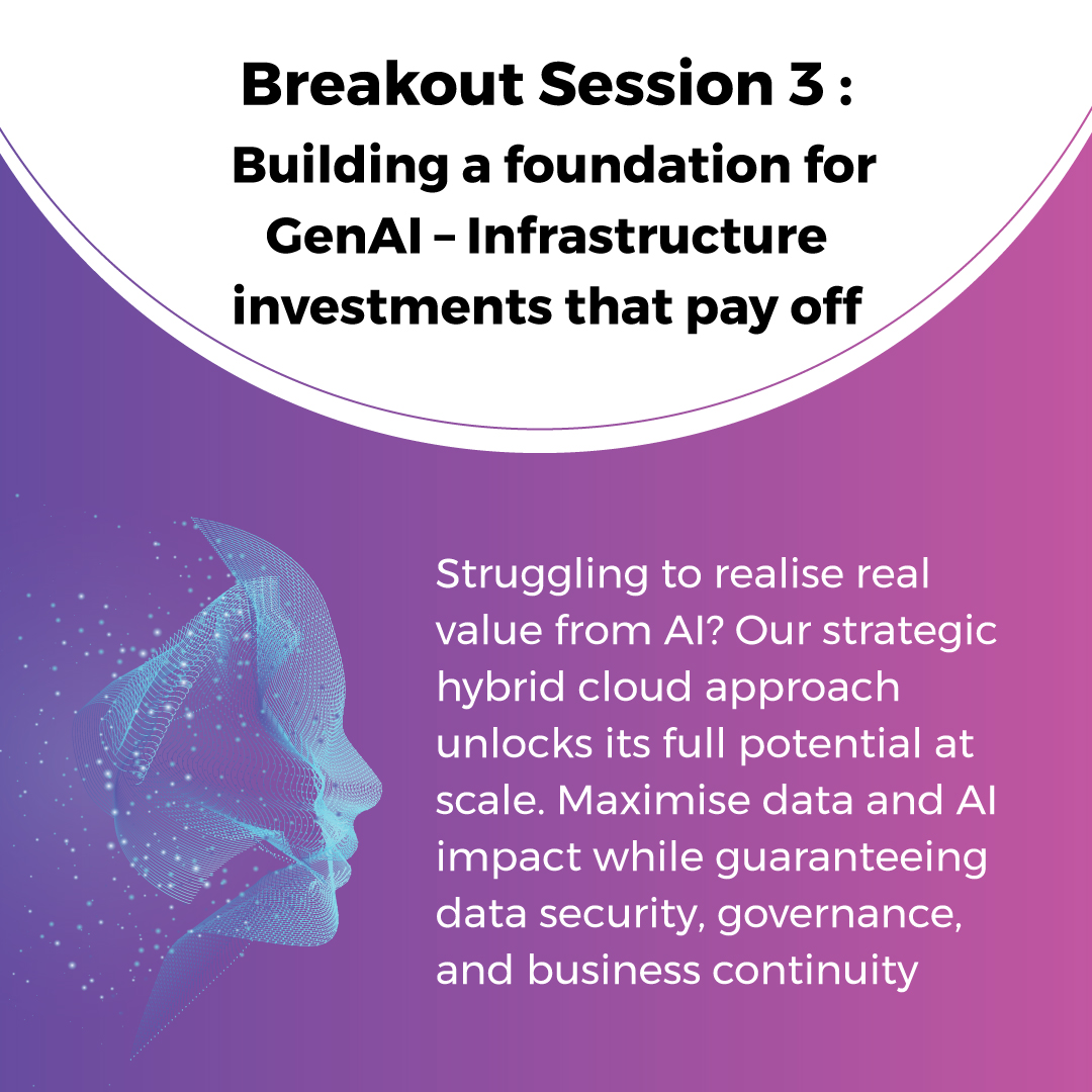 livemint's tweet photo. [PARTNERED]

Unlock the potential of hybrid cloud infrastructure with insights from @ibm_in's @srjadeja, @harishbharti75, and @yalagoor.

Learn how to modernise, optimise, and secure your IT infrastructure to unleash the power of GenAI

Register Now: https://t.co/d7BolGXryo https://t.co/WB8I21zKo3