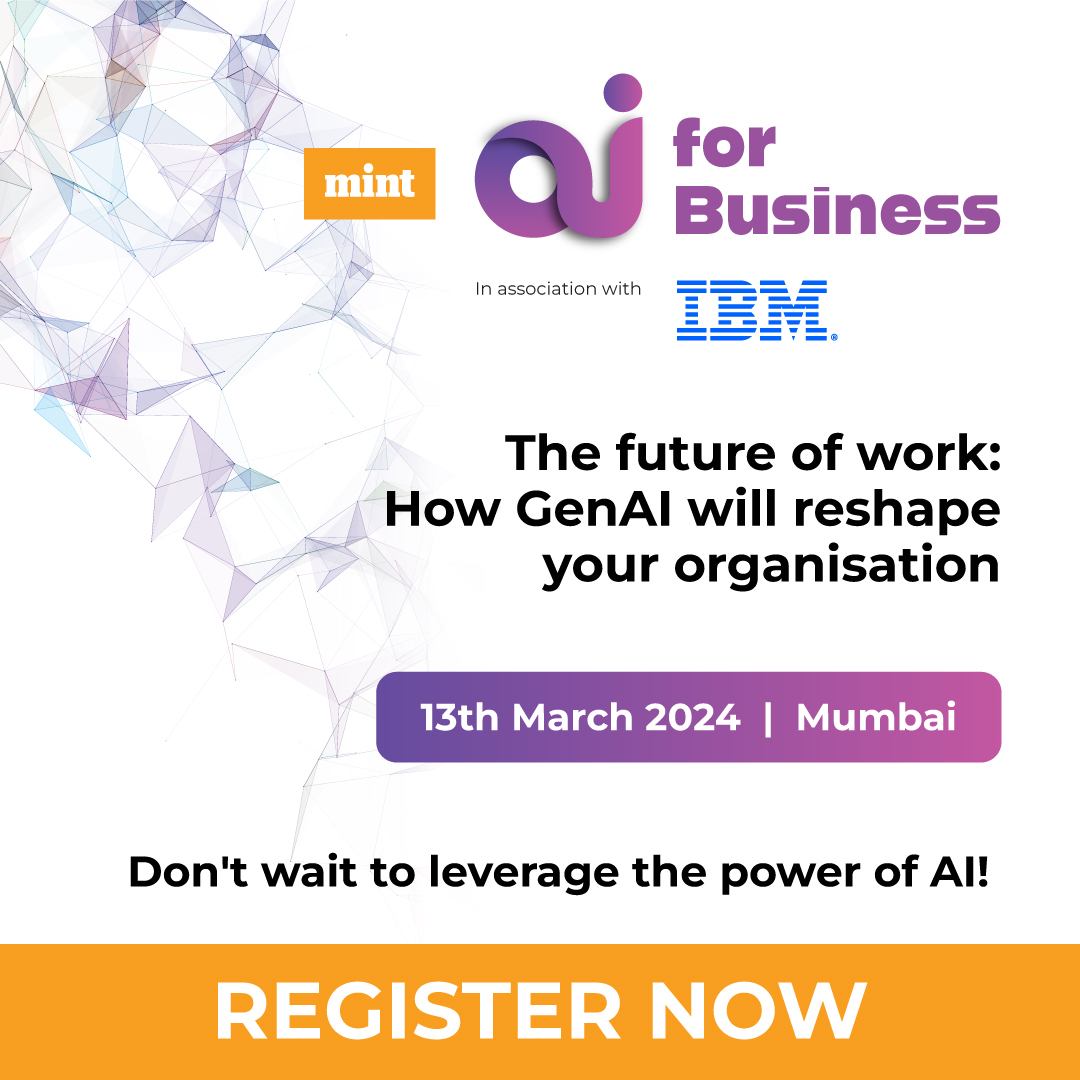 livemint's tweet photo. [PARTNERED]

Unlock the potential of hybrid cloud infrastructure with insights from @ibm_in's @srjadeja, @harishbharti75, and @yalagoor.

Learn how to modernise, optimise, and secure your IT infrastructure to unleash the power of GenAI

Register Now: https://t.co/d7BolGXryo https://t.co/WB8I21zKo3