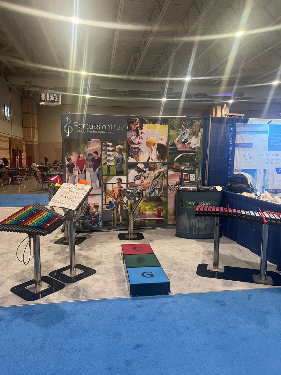 This week we are at the Tri-State Camp Conference for the first time, showcasing our range of outdoor musical instruments on Booth #554. Come and say hi and have a play! percussionplay.com/blog/tri-state…… #tristatecamp