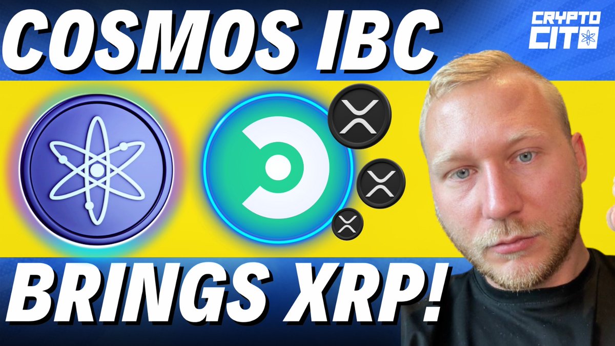 Cryptocito's tweet photo. Brand New Cosmos Video 📺

›› New Cosmos meme coin $HAVA
›› Nibiru mainnet & $NIBI token launch
›› Coreum set to enable XRPL <> Cosmos IBC
›› Next big upcoming Cosmos mainnet launches
›› Create your Cosmos SDK chain using Rollchains
›› Persistence and Pstake stats are through the roof!

Link: https://t.co/Ifrcrs86XX
