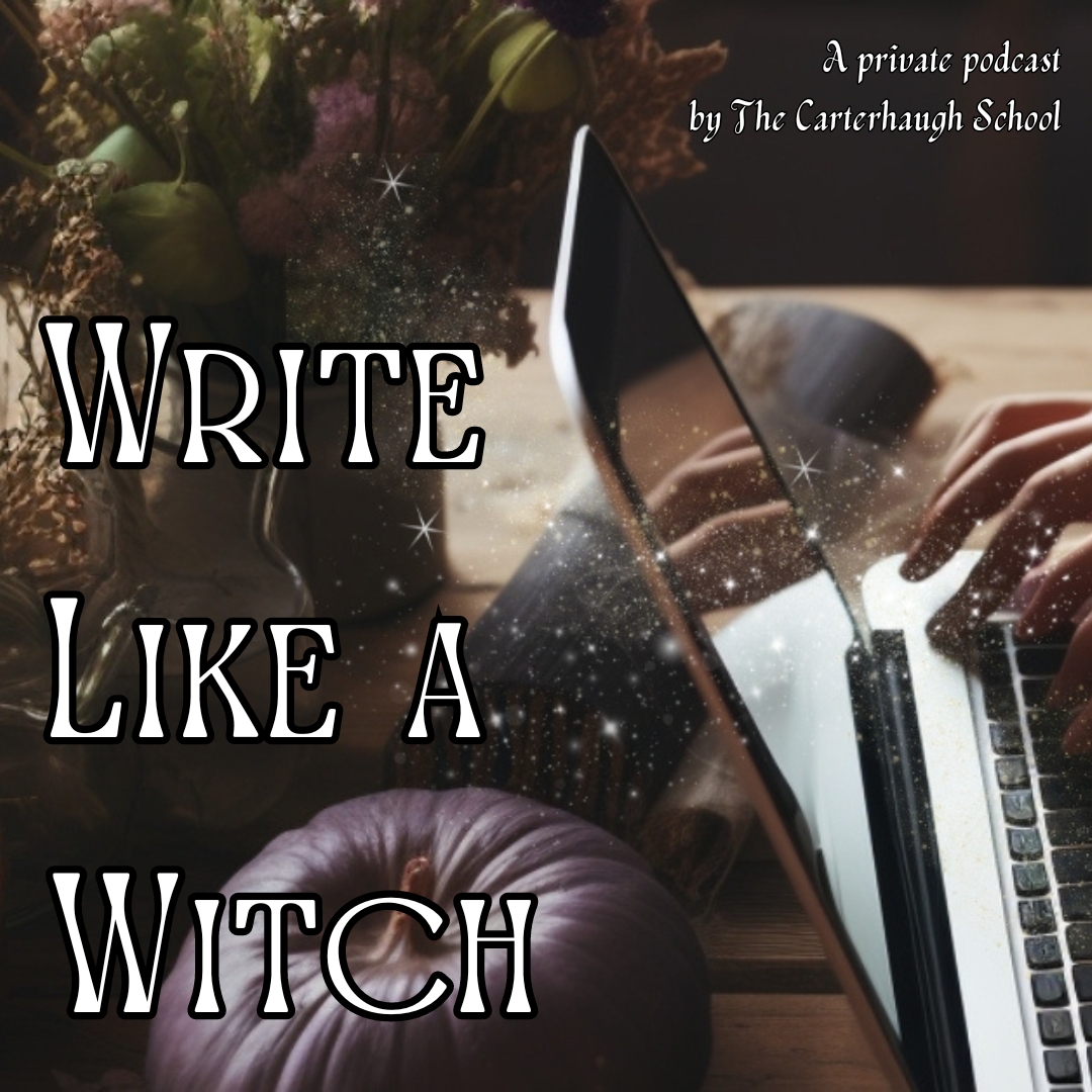 Hey! We're doing a FREE private podcast next week all about magical writing!! - carterhaughschool.lpages.co/write-like-a-w… #fairytaletuesday #folklore #writelikeawitch #creativewriting