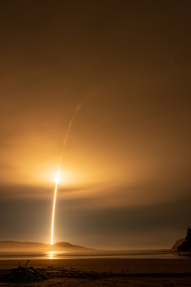 Liftoff for 'Owl Night Long' from Mahia New Zealand @RocketLab